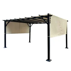 Steel Pergola 10' x 13' - Beige