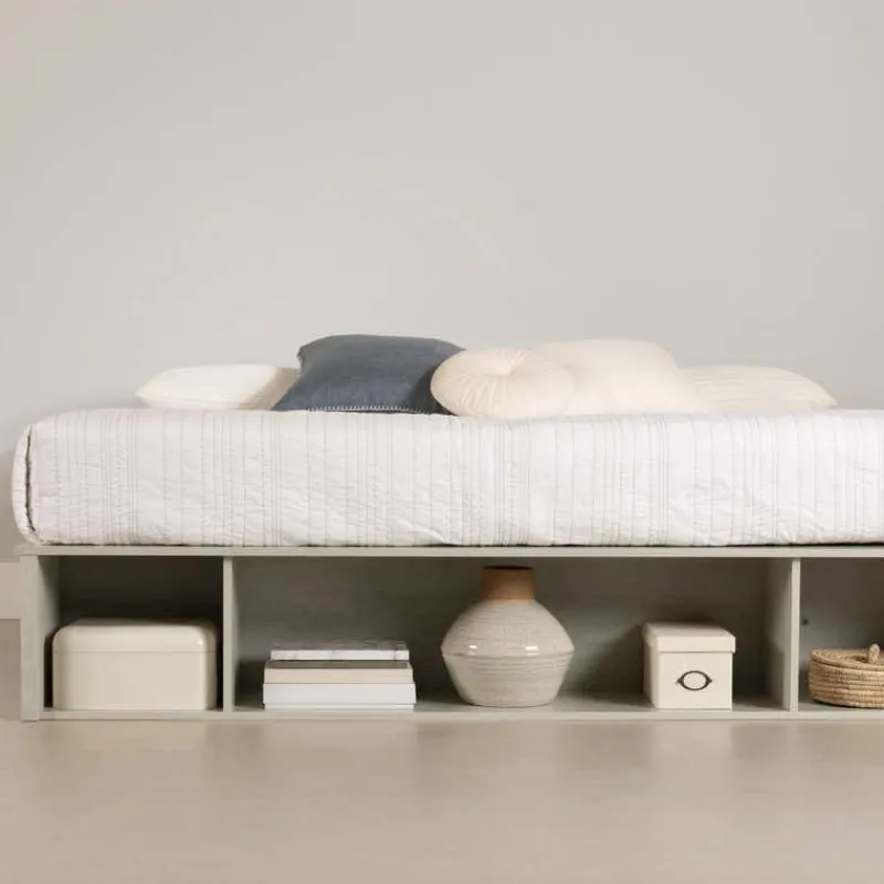 Meubles South Shore Storage Bed with Baskets (78") - South Shore