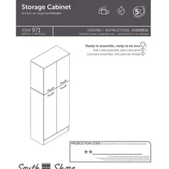 Meubles South Shore Storage Pantry - South Shore