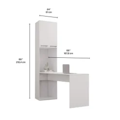 Storage Unit with Desk -