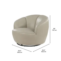 Swivel Accent Armchair -