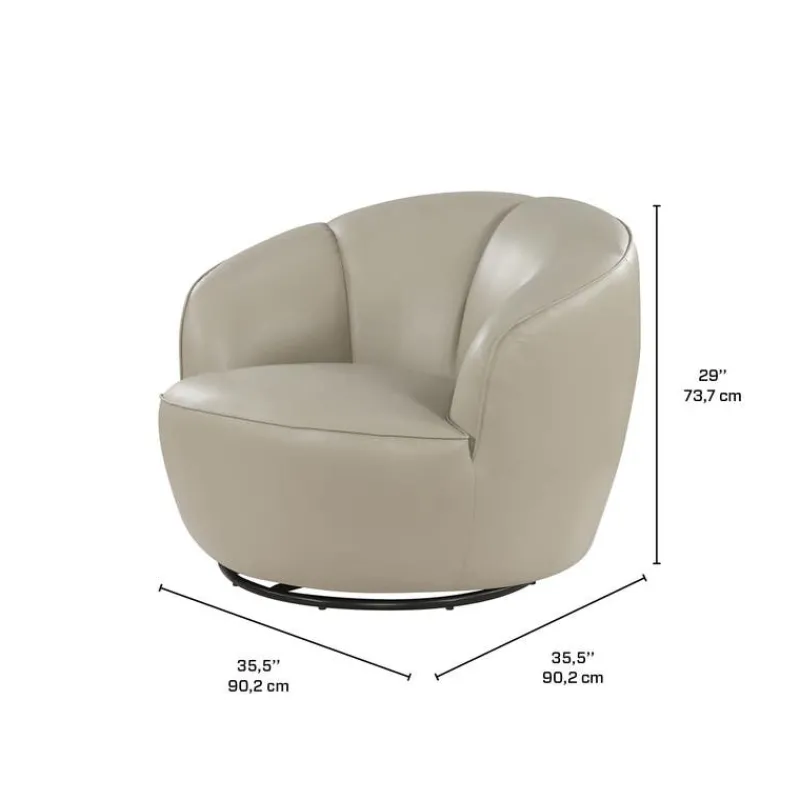 Swivel Accent Armchair -