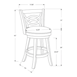 Monarch Swivel Barstools (Set of 2)