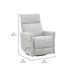 Swivel Rocker Recliner - Light