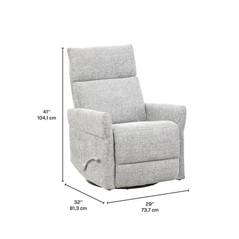 Swivel Rocker Recliner - Light