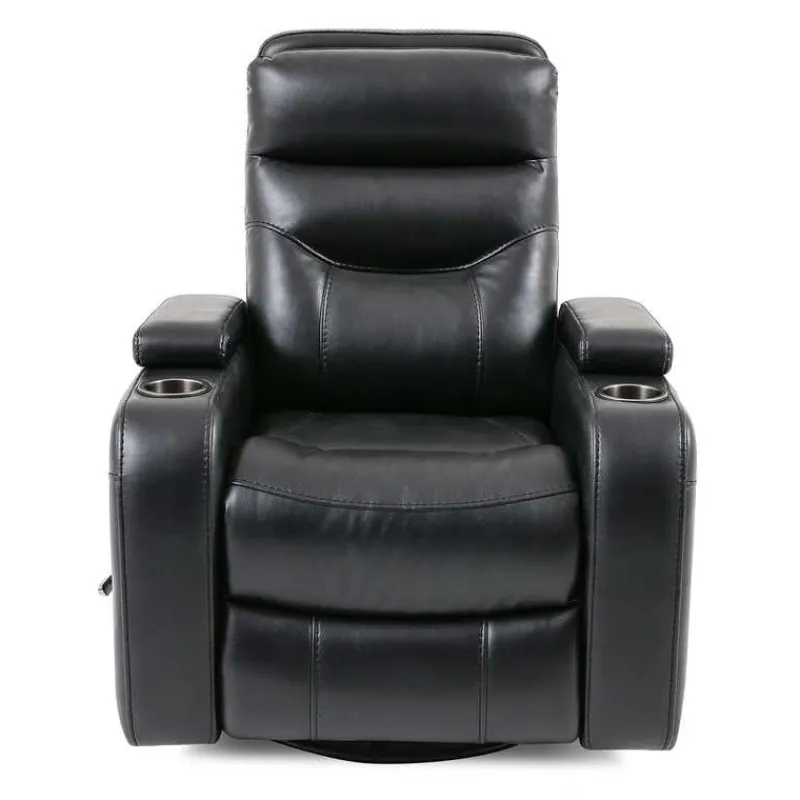 Swivel Rocker Recliner with Storage -