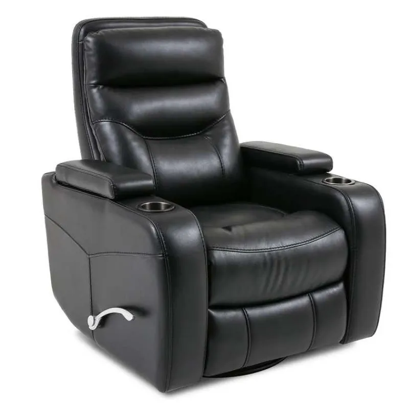 Swivel Rocker Recliner with Storage -