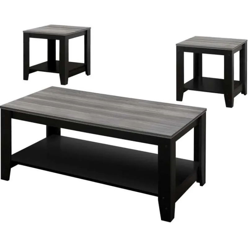 Monarch Table set - 3pcs set / / grey top -