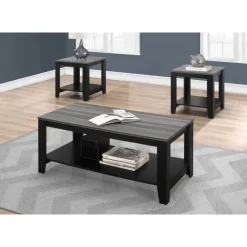 Monarch Table set - 3pcs set / / grey top -