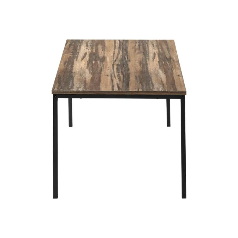 Monarch Table set - 3pcs set / reclaimed / black metal -