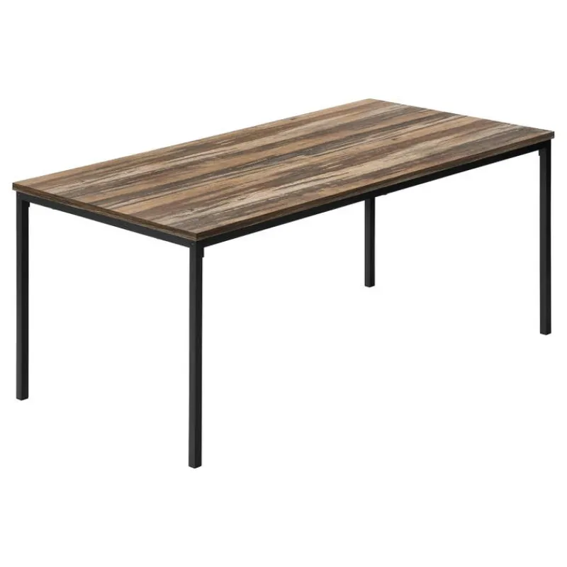 Monarch Table set - 3pcs set / reclaimed / black metal -