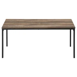 Monarch Table set - 3pcs set / reclaimed / black metal -