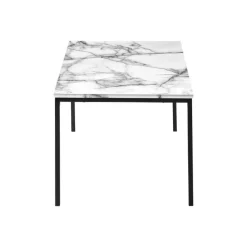 Monarch Table set - 3pcs set / marble / black metal -