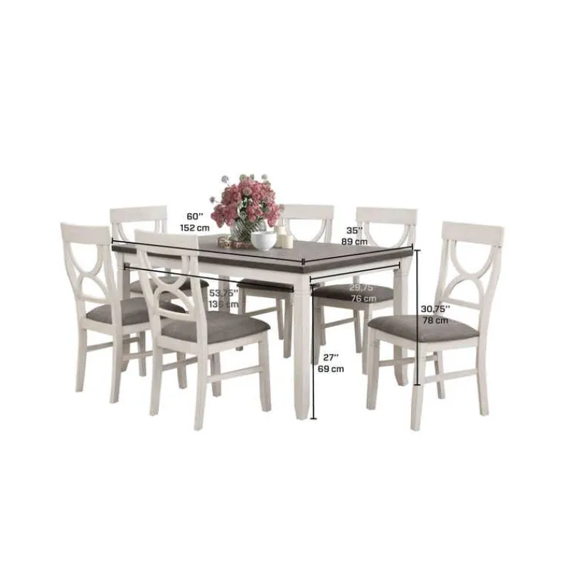 Table with 4 chairs