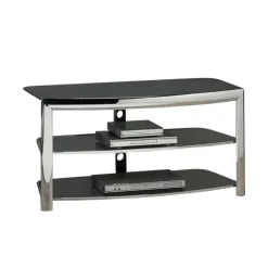 Monarch Tempered Glass TV Stand 43" -
