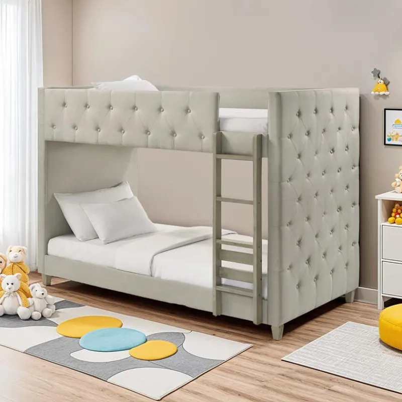 Tufted Bunk Bed - 39/39