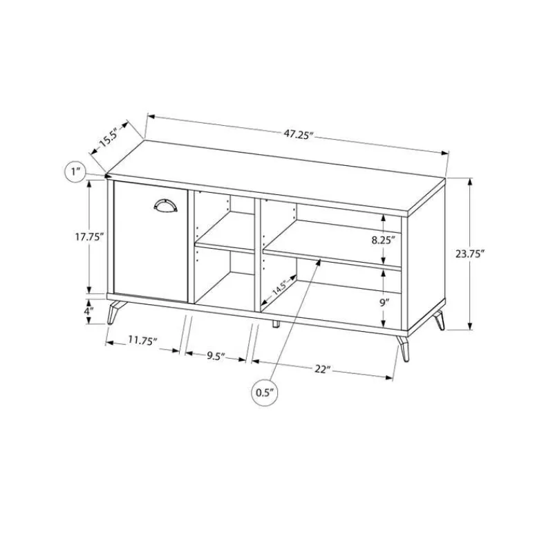Monarch TV Stand 48" -