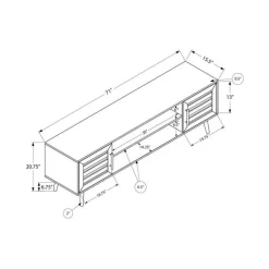 Monarch TV Stand 72