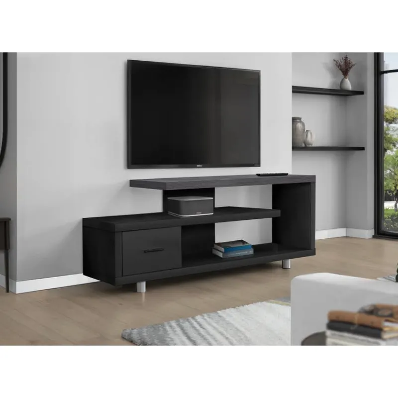 Monarch TV Stand with Drawer 60" -
