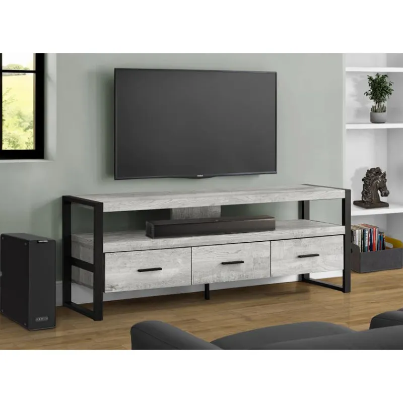 Monarch TV Stand with Drawers 60" -