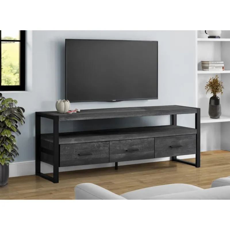 Monarch TV Stand with Drawers 60" -