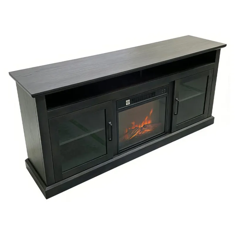 TV Stand with Electric Fireplace 60"