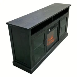TV Stand with Electric Fireplace 60
