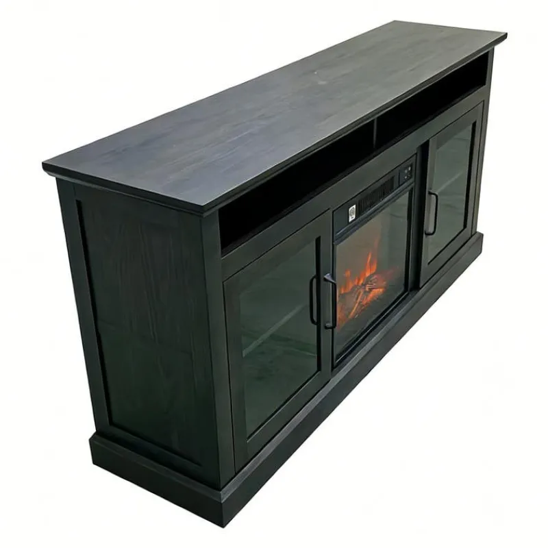 TV Stand with Electric Fireplace 60"