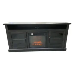 TV Stand with Electric Fireplace 60