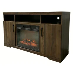 TV Stand with Electric Fireplace 54