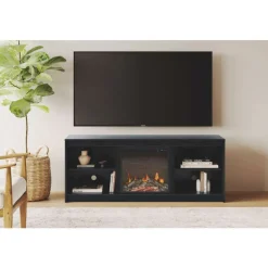Meubles South Shore TV Stand with Electric Fireplace 60