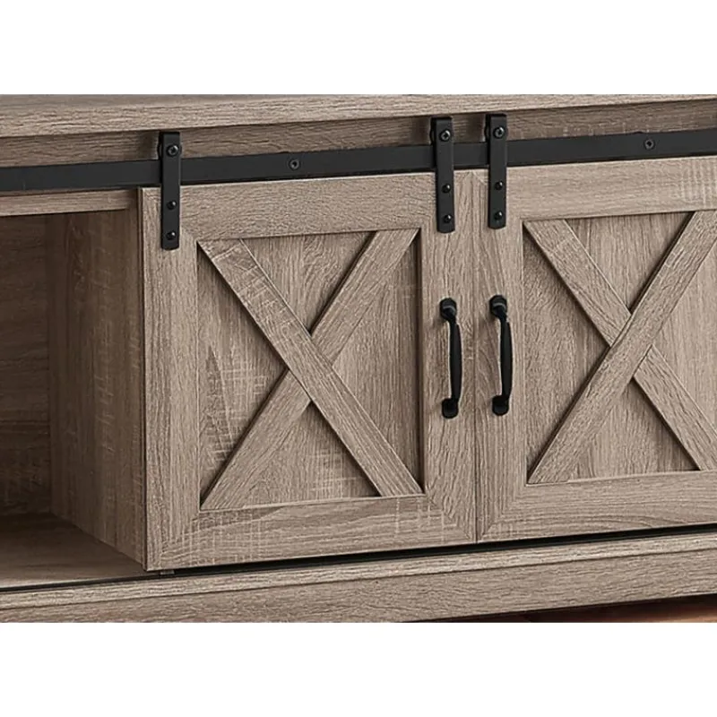 Monarch TV Stand with Sliding Doors 60" -