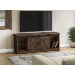 Monarch TV Stand with Sliding Doors 60" -