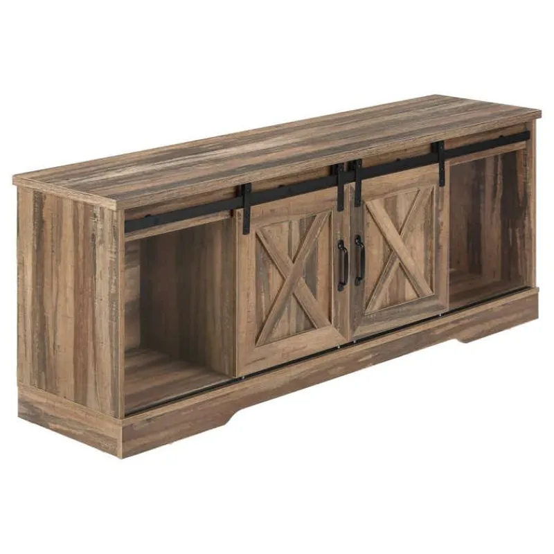 Monarch TV Stand with Sliding Doors 60" -