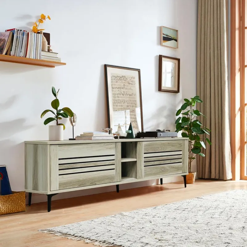 TV Stand with Storage - 55"