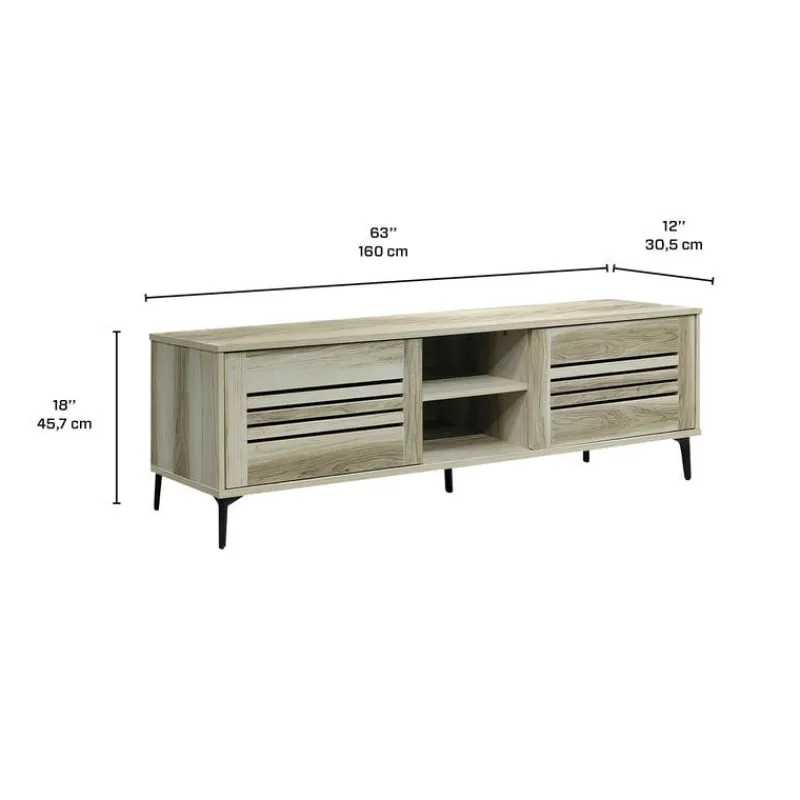 TV Stand with Storage - 63"