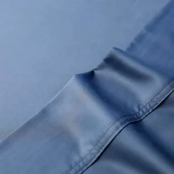 Twin Bamboo Bed Sheet Set - Blue