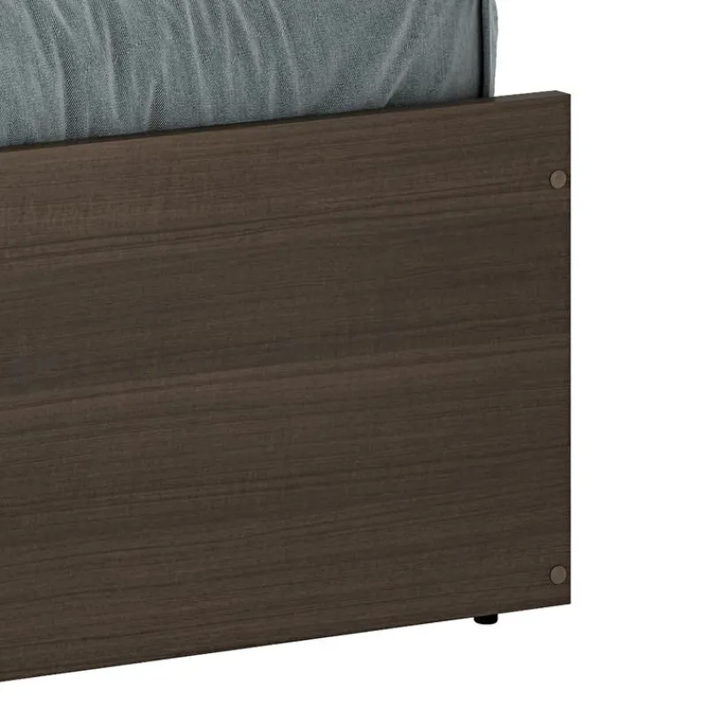 SUA-V Twin Bed with 3-Drawer Storage and Headboard (39")