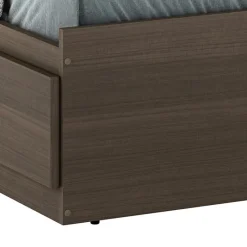 SUA-V Twin Bed with 3-Drawer Storage and Headboard (39