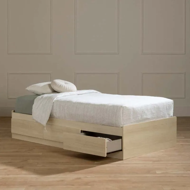 Meubles South Shore Twin Bed With 3-Drawer Storage (39") - South Shore