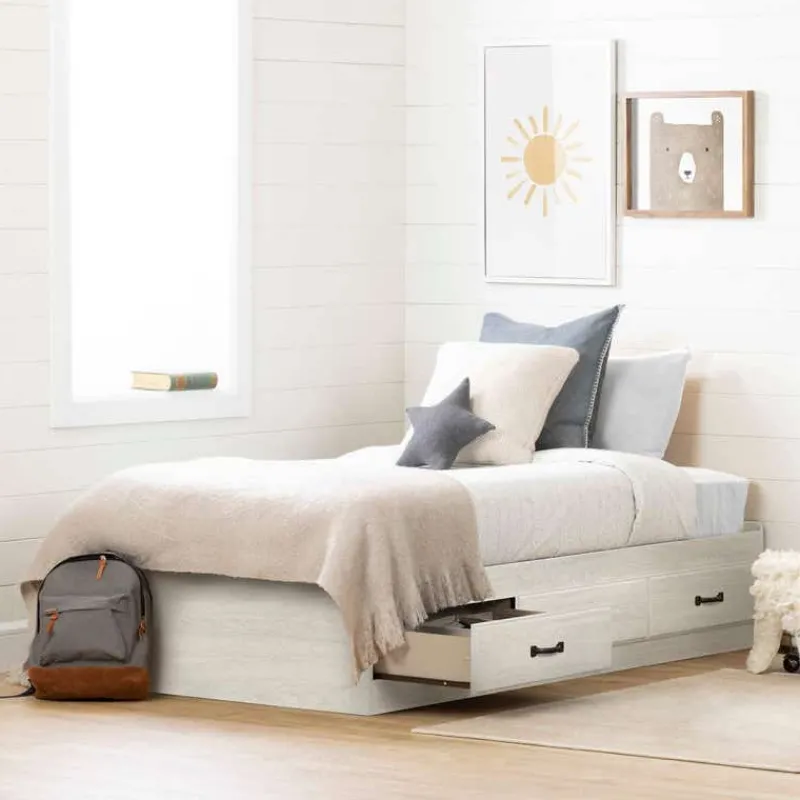 Meubles South Shore Twin Bed with 3-Drawer Storage (39") - South Shore