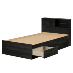 Meubles South Shore Twin Bed with 3-Drawer Storage and Headboard (39