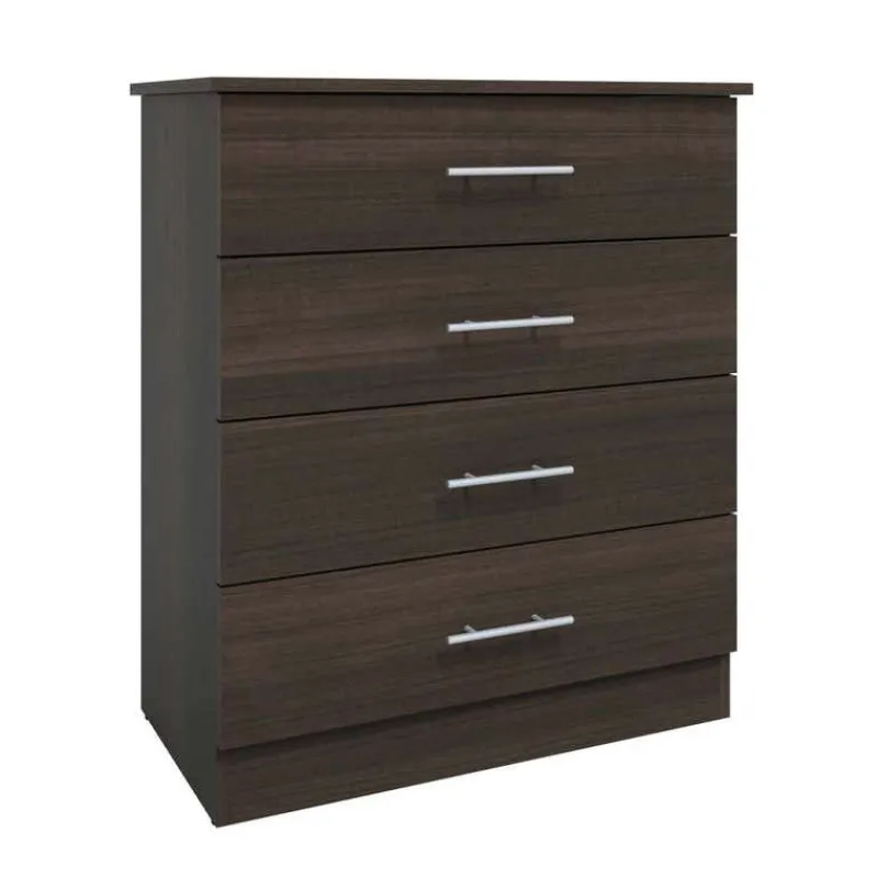 SUA-V Twin Bed with 3-Drawer Storage, Headboard and Dresser (39")
