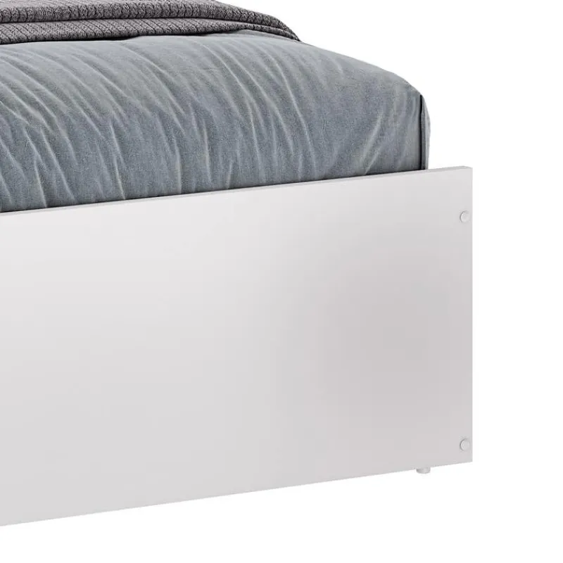 SUA-V Twin Bed with 3-Drawer Storage and Headboard (39")