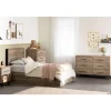 Meubles South Shore Twin Bed with 3-Drawer Storage and Headboard (39") - South Shore