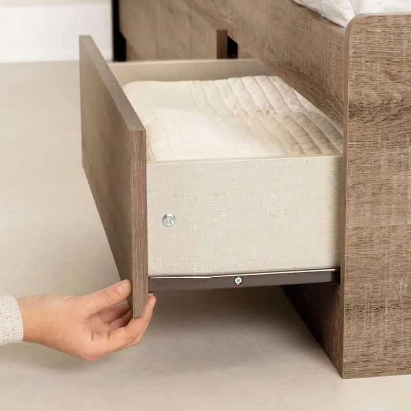 Meubles South Shore Twin Bed with 3-Drawer Storage and Headboard (39") - South Shore