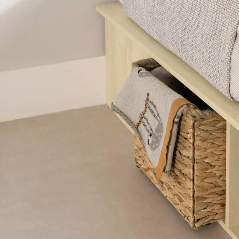 Meubles South Shore Twin Bed with Storage and Baskets (39") - South Shore