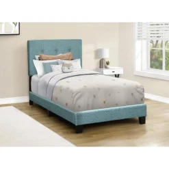 Monarch Twin Fabric Bed with Headboard (39")
