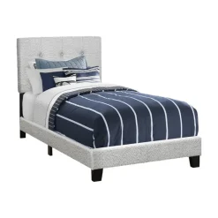 Monarch Twin Fabric Bed with Headboard (39")