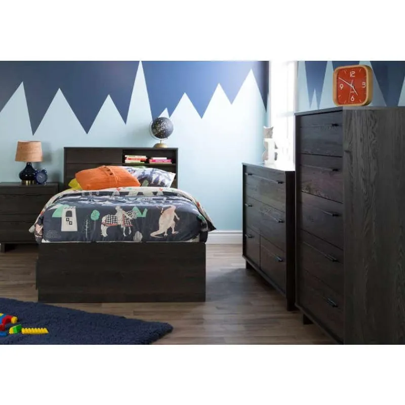 Meubles South Shore Twin Headboard With Storage - South Shore